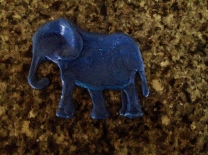 Elephant made of Thinking Putty