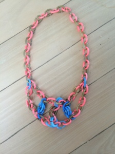 My Connects bib necklace.